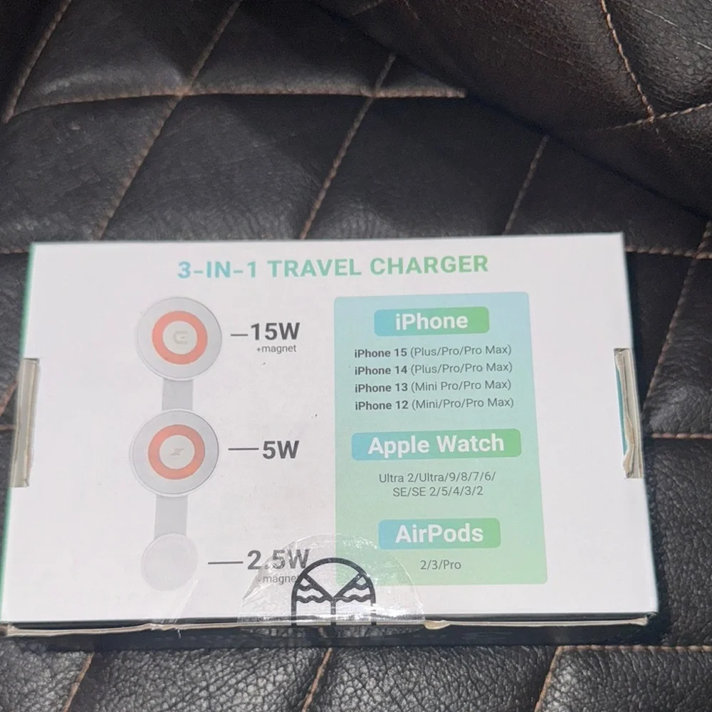 MO4TRAVEL White Charger Set